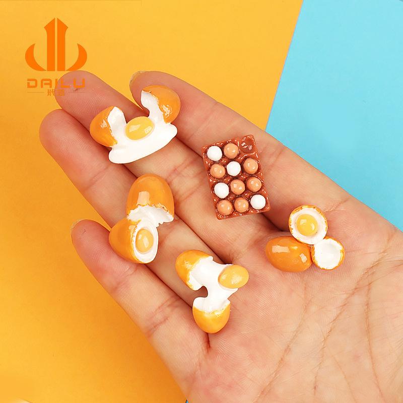 Charm hộp trứng DIY trang trí vỏ điện thoại (FF-362)