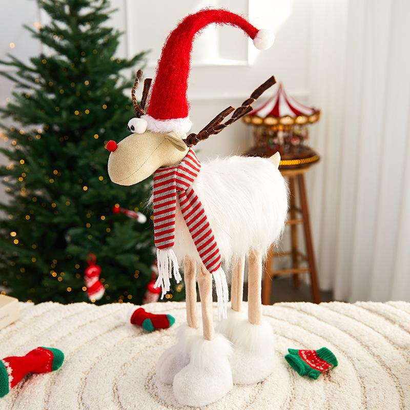 Trang Trí Noel Trang trí Noel: Đồ chơi nai, trưng bày cửa sổ dịp lễ