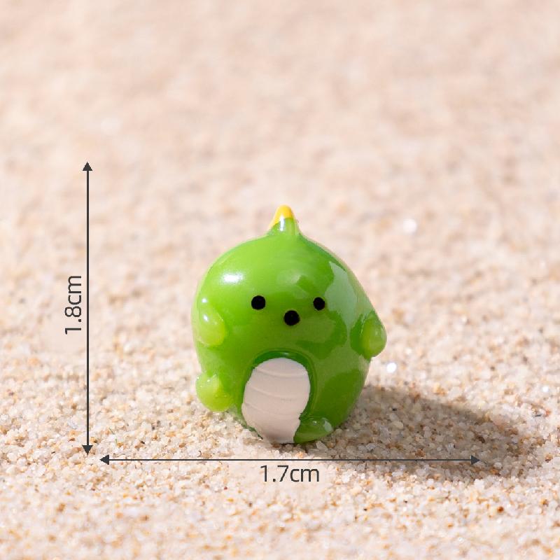 Tiểu cảnh khủng long mini DIY, phụ kiện tiểu cảnh mini xe bàn resin garden đáng yêu cute (ZC-1420)