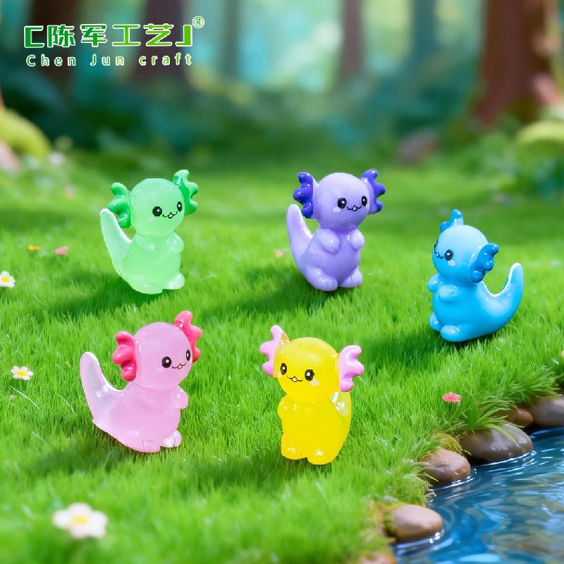 Phụ Kiện Tiểu Cảnh Kỳ Giông Axolotl Mini (PK-529)