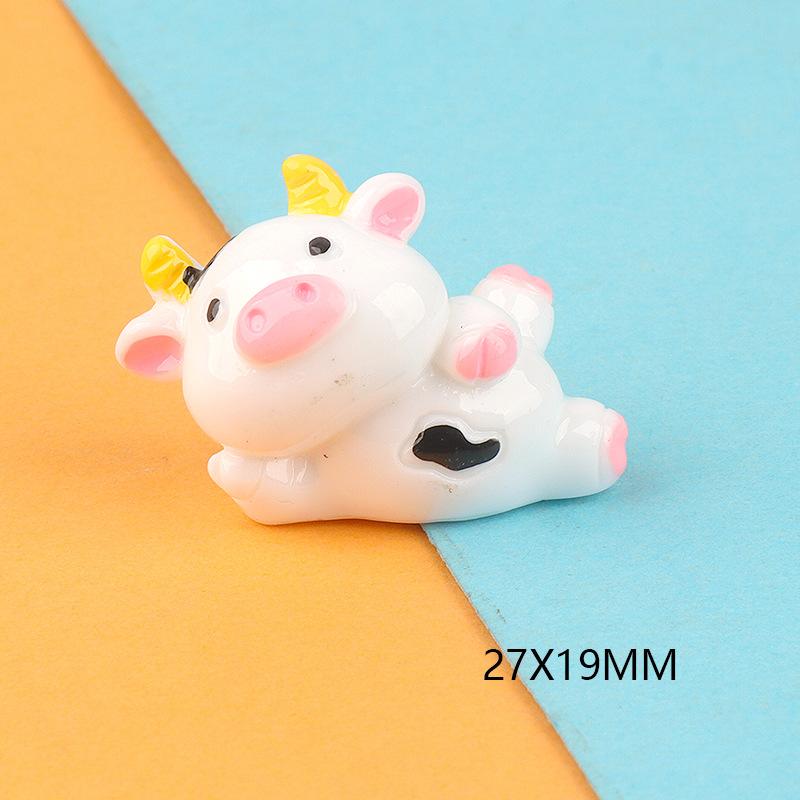 Charm bò sữa DIY trang trí chìa khóa (FF-434)