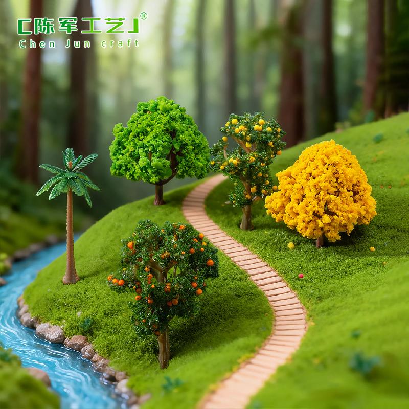 Phụ Kiện Tiểu Cảnh Tiểu cảnh cây táo, hoa giả, trang trí cây cảnh DIY mini (ZC-105)