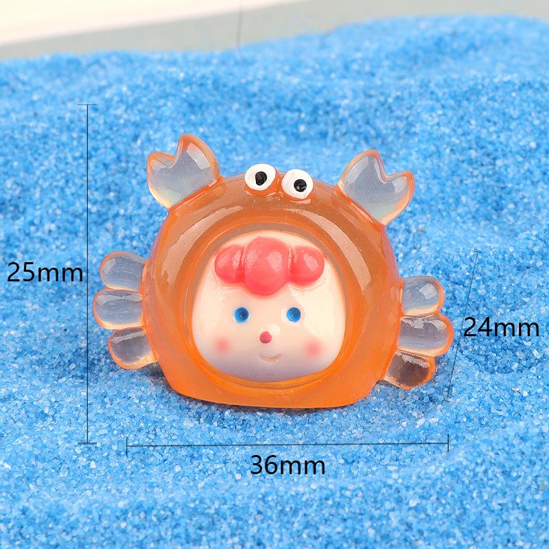 Charm sinh vật biển phát sáng DIY trang trí để bàn (FF-10)