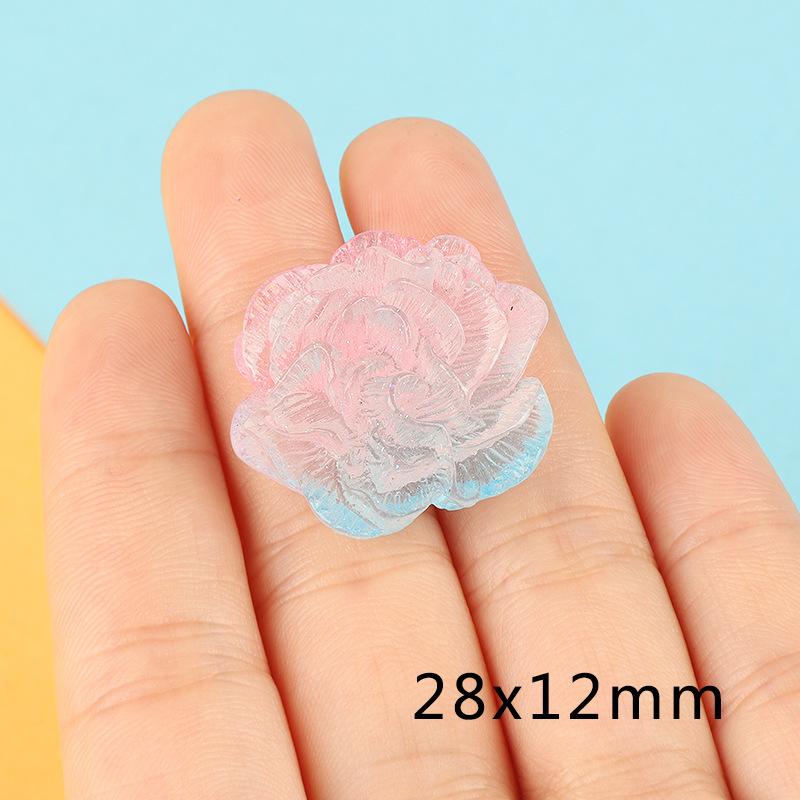 Charm hoa trà phát sáng DIY trang trí điện thoại (FF-478)