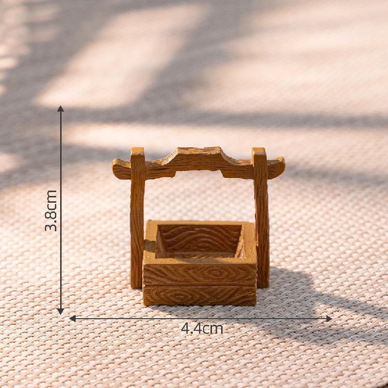 Hộp thức ăn cổ phong mini, búp bê DIY, phụ kiện tiểu cảnh bàn nhỏ xinh dễ thương (ZC-20)