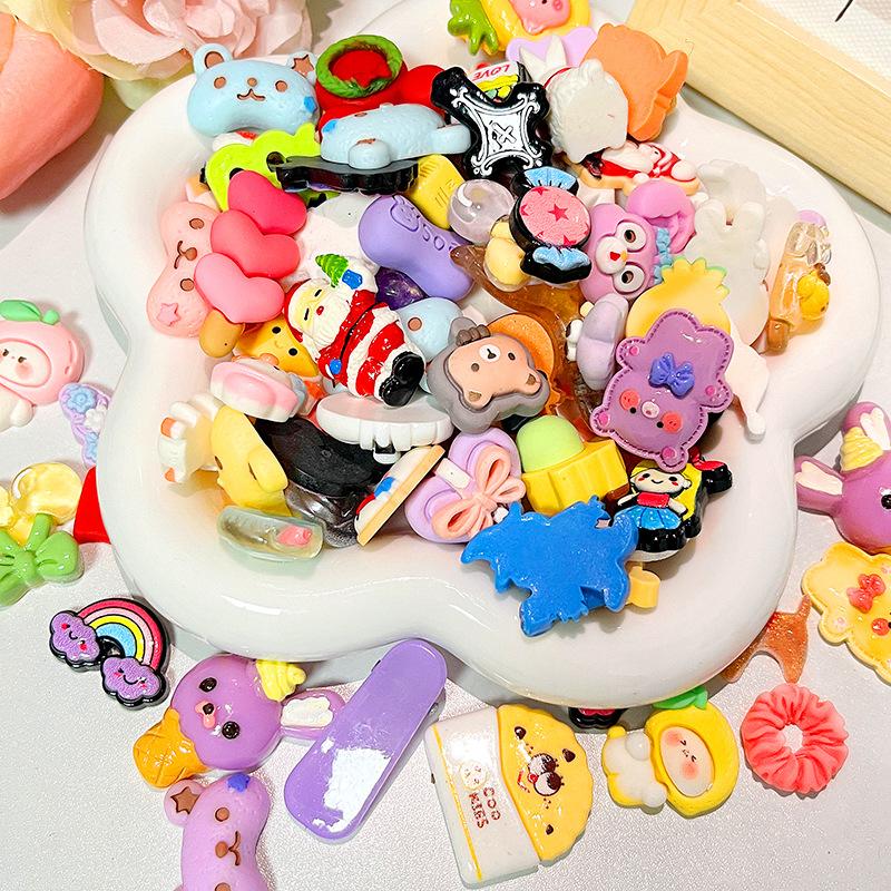 Resin mini phát sáng, phụ kiện DIY, mix gói (NX-766)