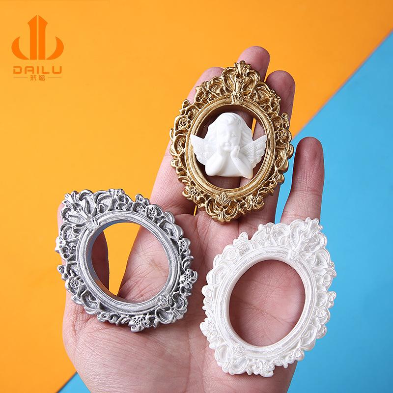 Charm khung ảnh cổ DIY trang trí điện thoại (FF-375)