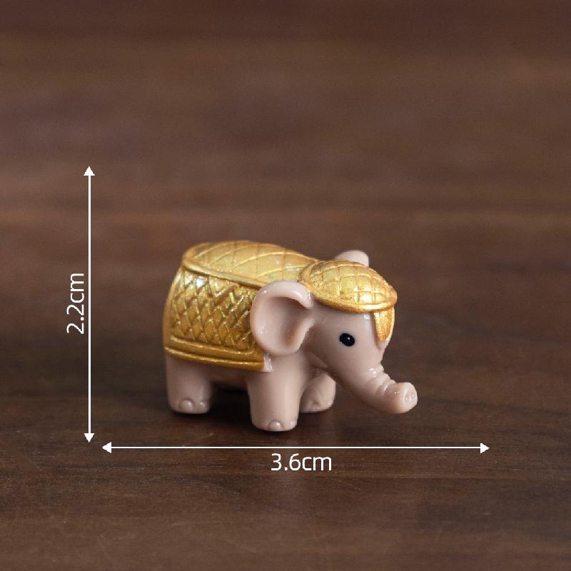 Tượng Thần Và Voi Trắng Đông Nam Á Mini (PK-475)