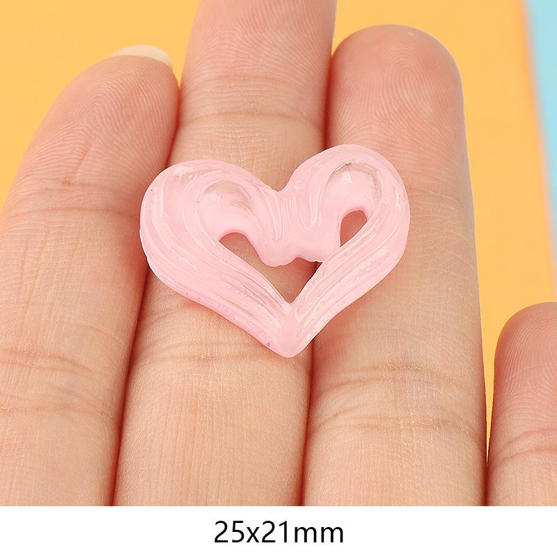 Charm trái tim phát sáng DIY trang trí vỏ điện thoại (FF-469)
