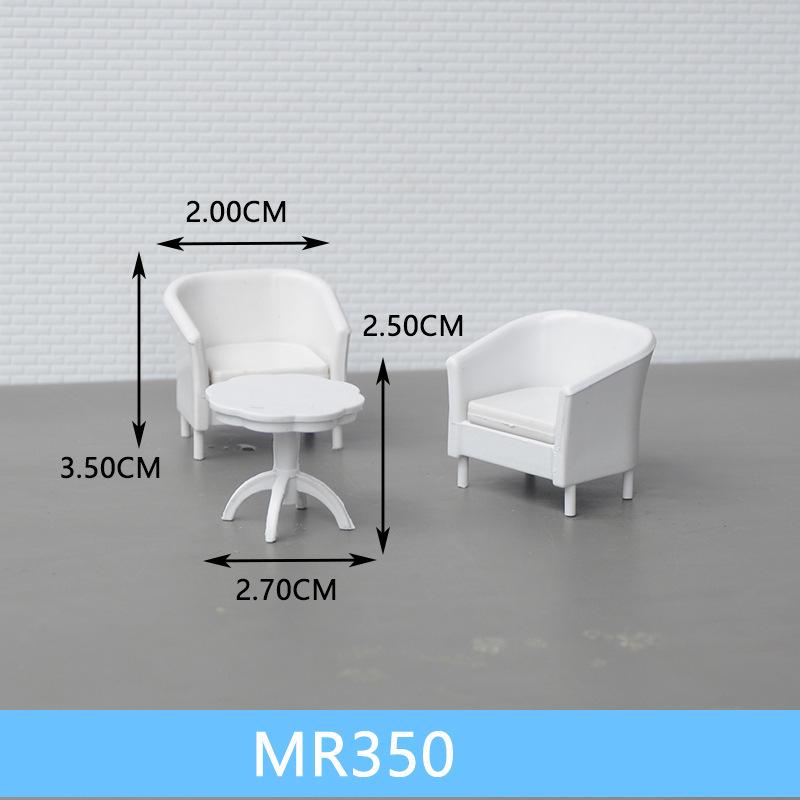 Phụ Kiện Mô Hình Bộ Bàn Ăn Mini Tỷ Lệ 1:25 (MH-147)