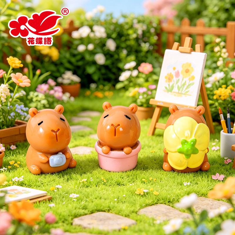 Phụ Kiện Nhỏ Xinh Capybara tiểu cảnh mini (NX-171)