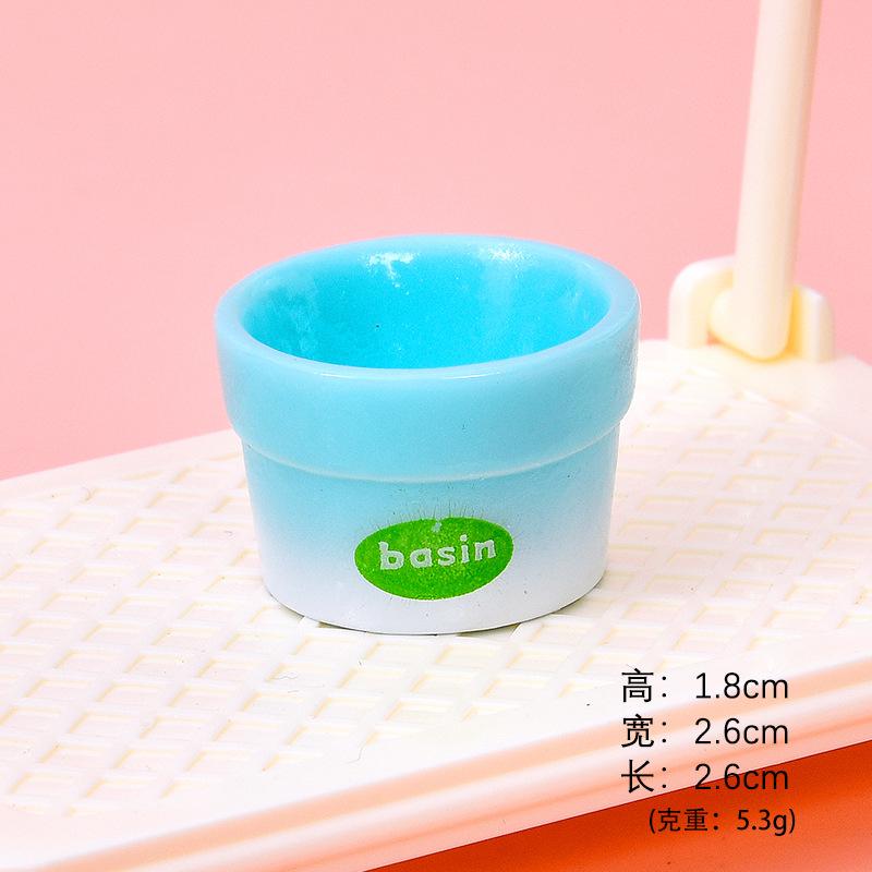 Trái cây hoạt hình resin mini, mô hình để bàn, nhà búp bê (NX-606)