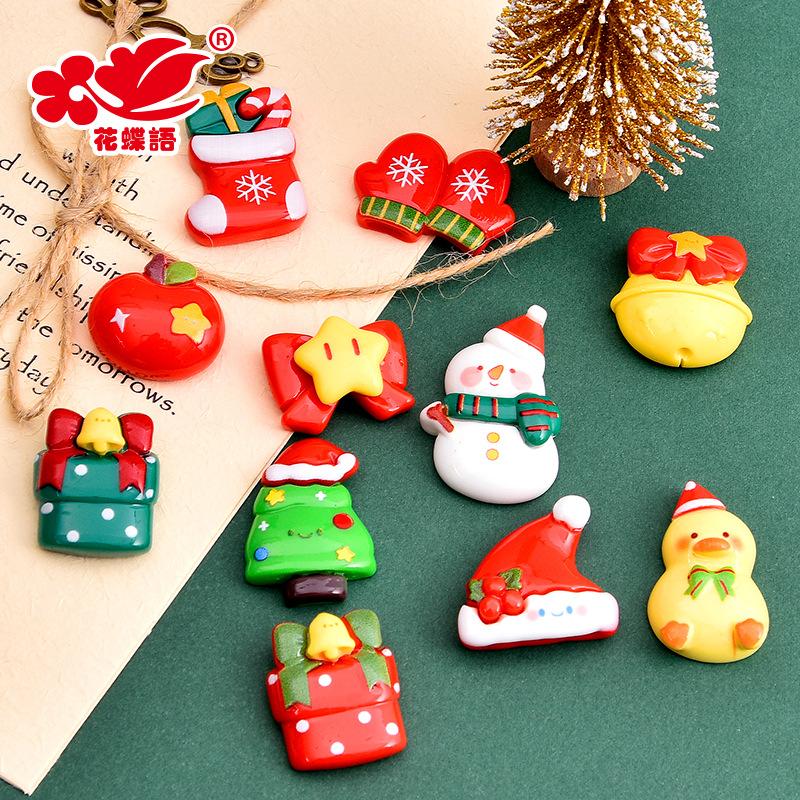 Phụ kiện Noel resin, DIY, kem giả (NX-627)