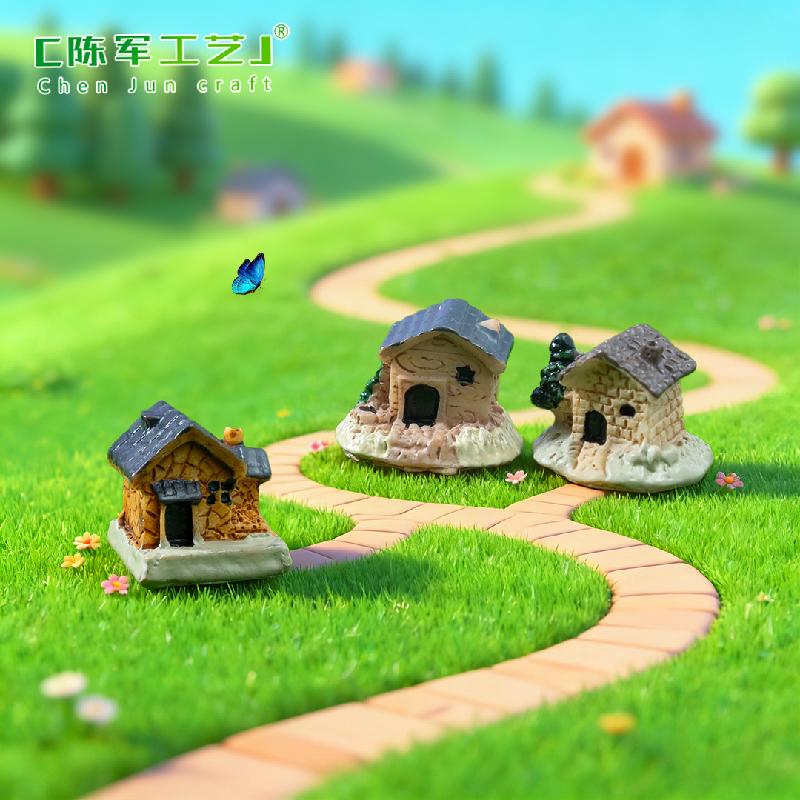 Phụ Kiện Tiểu Cảnh Tiểu cảnh nhà biển tình yêu, trang trí nhà nhỏ mini (ZC-125)