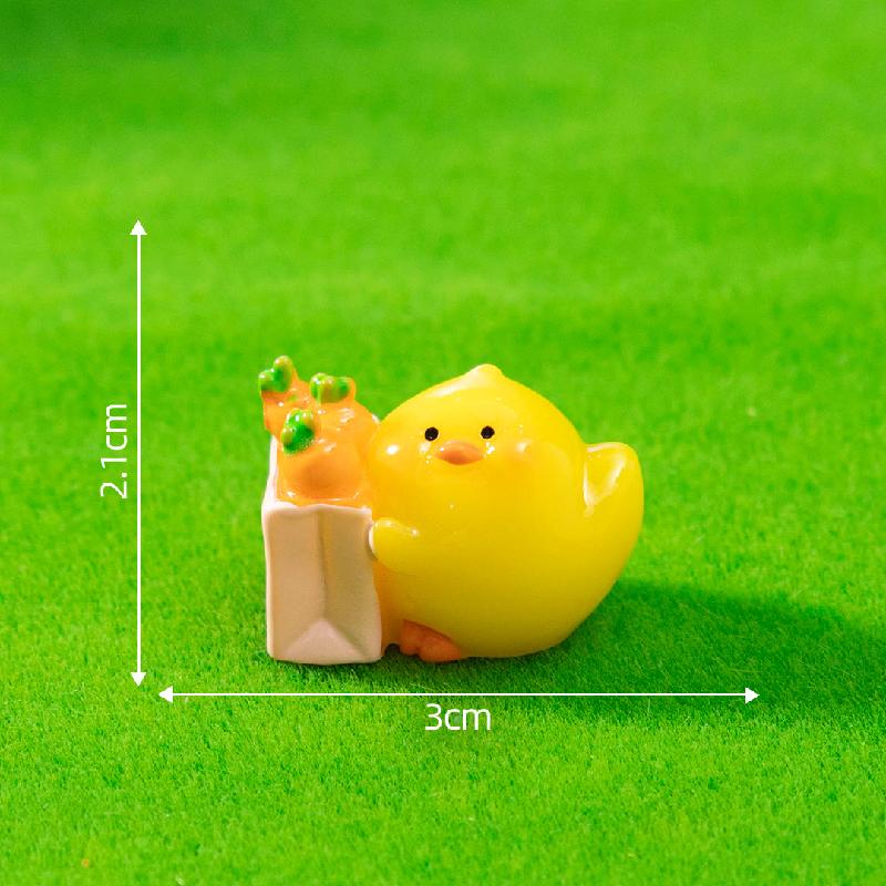 微景观创意小鸡仔农家乐萌粒园艺造景 DIY装饰品挂配件迷你小摆件