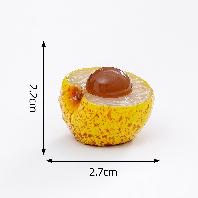 Tiểu cảnh trái cây phát sáng: dưa hấu, thanh long DIY, phụ kiện tiểu cảnh mini (ZC-654)