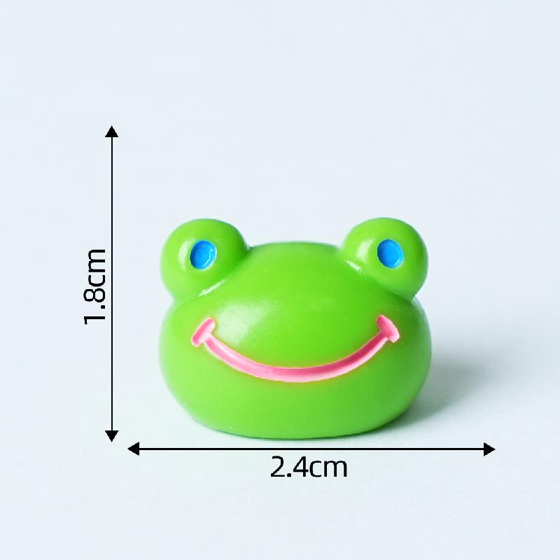 Tiểu cảnh ếch mắt to DIY, phụ kiện tiểu cảnh mini fish tank resin treo bàn garden đáng yêu cute (ZC-1481)