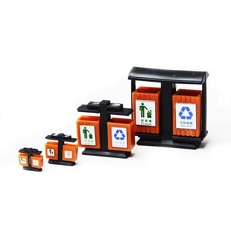 Thùng Rác Phân Loại Mini Mô Hình (MH-251)