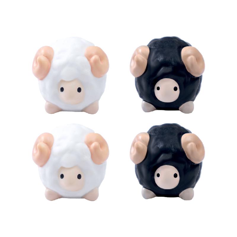 Tiểu cảnh cừu trắng đen dễ thương DIY, phụ kiện tiểu cảnh mini nhỏ xinh (ZC-743)