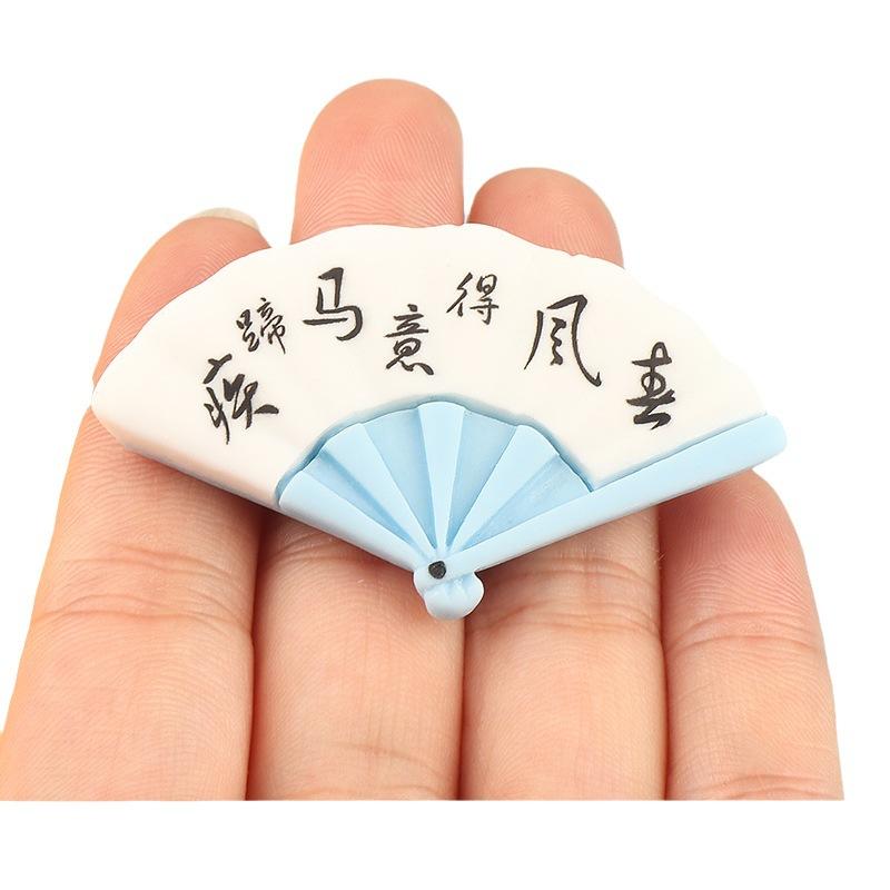 Charm quạt giấy DIY trang trí nhà búp bê (FF-473)