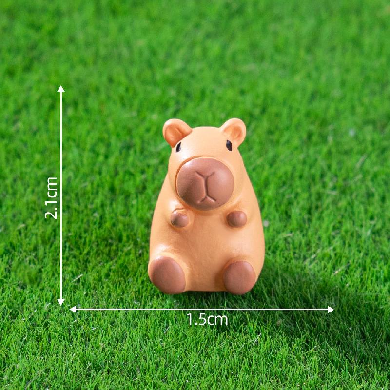 微景观创意迷你小猪小猫动物萌粒 DIY装饰配件迷你车载桌面小摆件