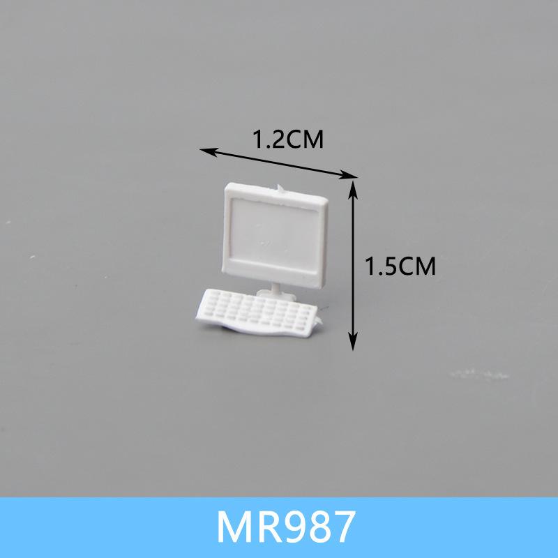Bộ Thiết Bị Nhà Bếp Nhà Tắm Mini Tỷ Lệ 1:30 (MH-267)