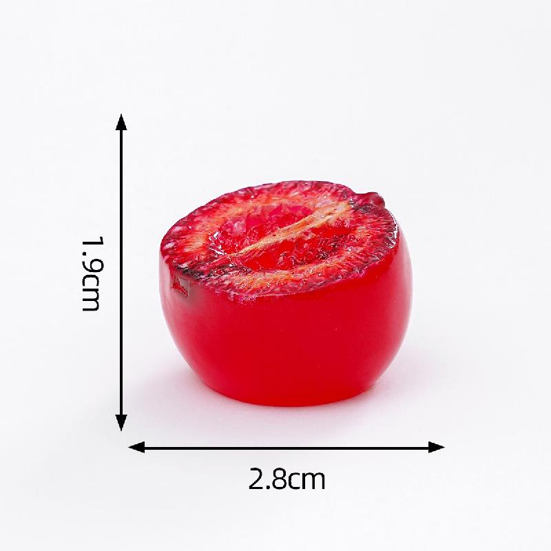 Tiểu cảnh trái cây phát sáng: dưa hấu, thanh long DIY, phụ kiện tiểu cảnh mini (ZC-654)