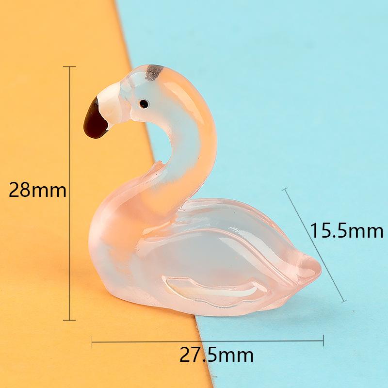 Charm thiên nga phát sáng DIY trang trí vỏ điện thoại (FF-423)