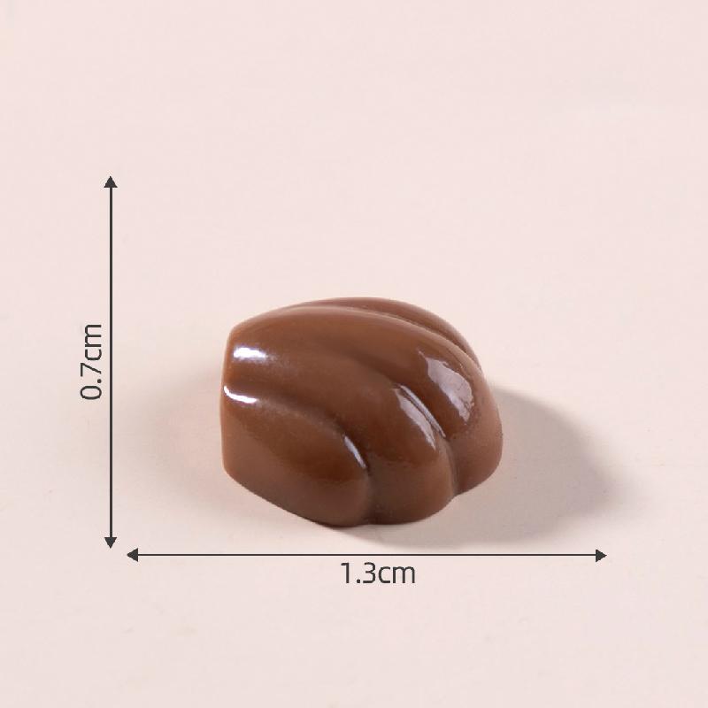 Tiểu cảnh chocolate giả ăn DIY, phụ kiện kẹp tóc, sticker bàn tiểu cảnh mini (ZC-818)