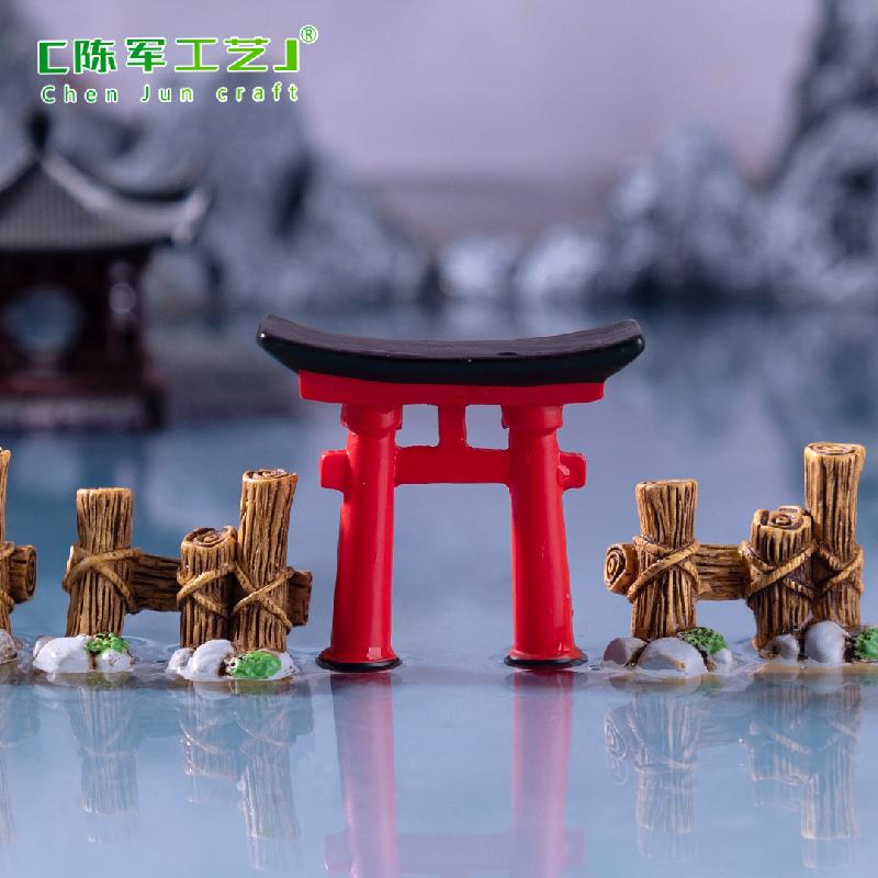 Phụ Kiện Tiểu Cảnh 微景观创意木栅栏小桥园艺造景 DIY装饰品配件迷你微缩场景小摆件