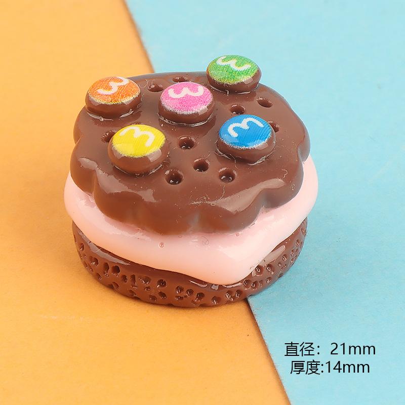 Charm M&M & bánh ngọt DIY trang trí vỏ điện thoại (FF-502)
