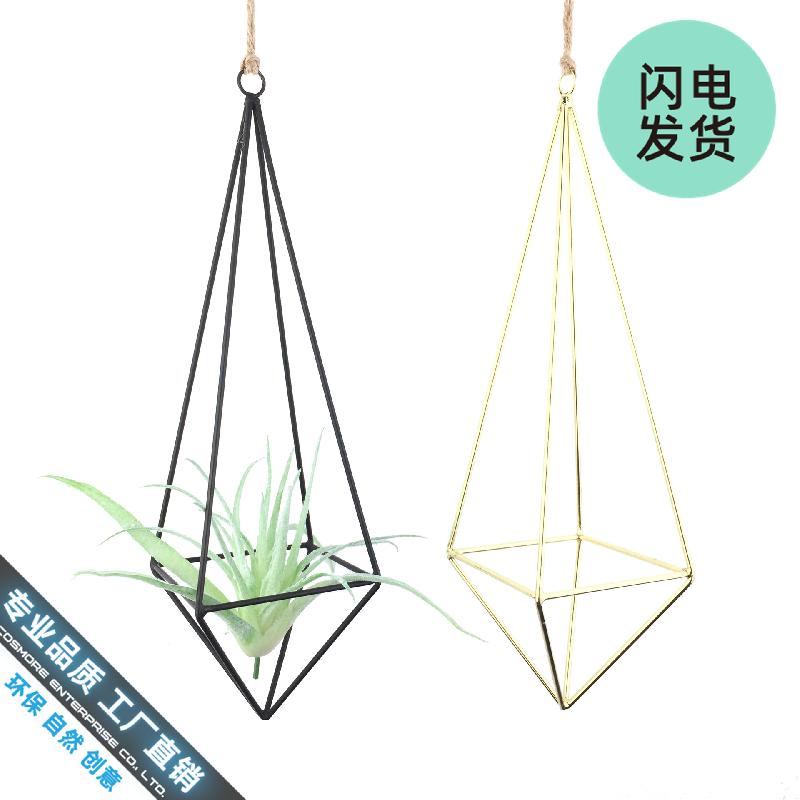 Chậu Đa Giác Nhà kính hình thoi, chậu cây không khí (DG-173)