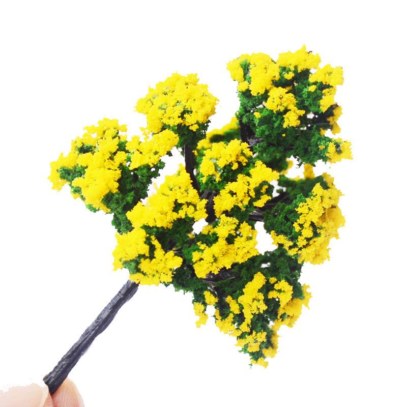 Phụ Kiện Mô Hình Cây Bách Hoa Mô Hình Mini Trang Trí Sa Bàn (MH-284)