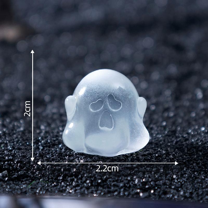 Tiểu cảnh Halloween, ma nhỏ phát sáng, túi bất ngờ DIY, phụ kiện bàn tiểu cảnh mini (ZC-737)