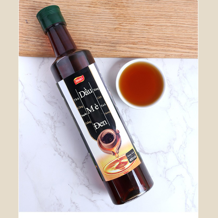 Dầu Thực Vật Dầu mè đen nguyên chất 400ml – Bổ dưỡng cho sức khỏe