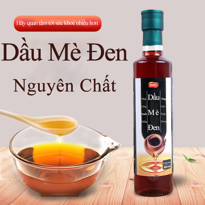 Dầu Thực Vật Dầu mè đen nguyên chất 400ml – Bổ dưỡng cho sức khỏe